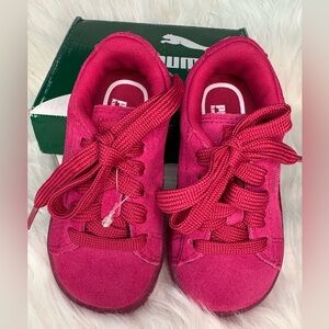 🆕 Puma Kids Fuchsia Sneakers